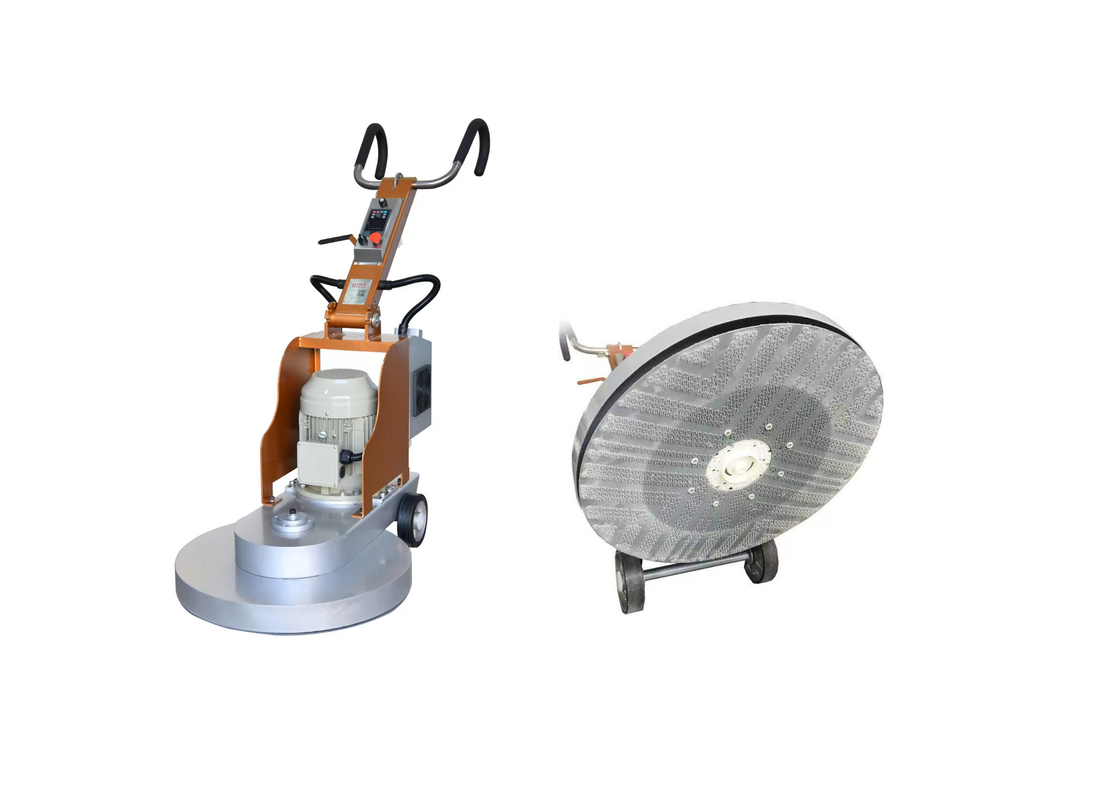 Marble Concrete Grinding Polisher , 380V Terrazzo Floor Polishing Machine