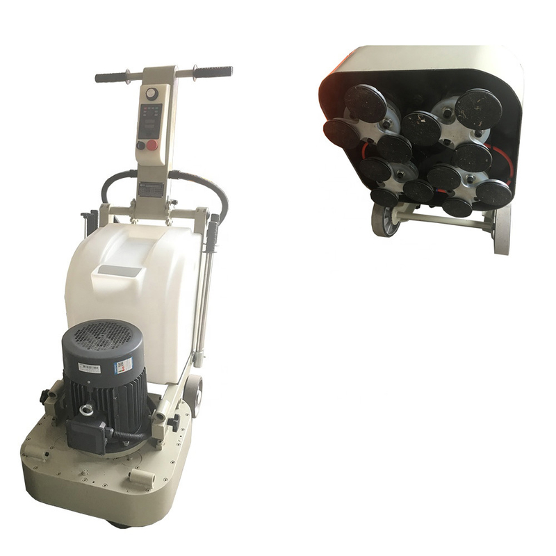 12 Grinding Discs Terrazzo Floor Grinder With Rotary Mechanism